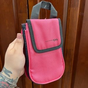 Vintage Nintendo Pink Pouch Carrying Case